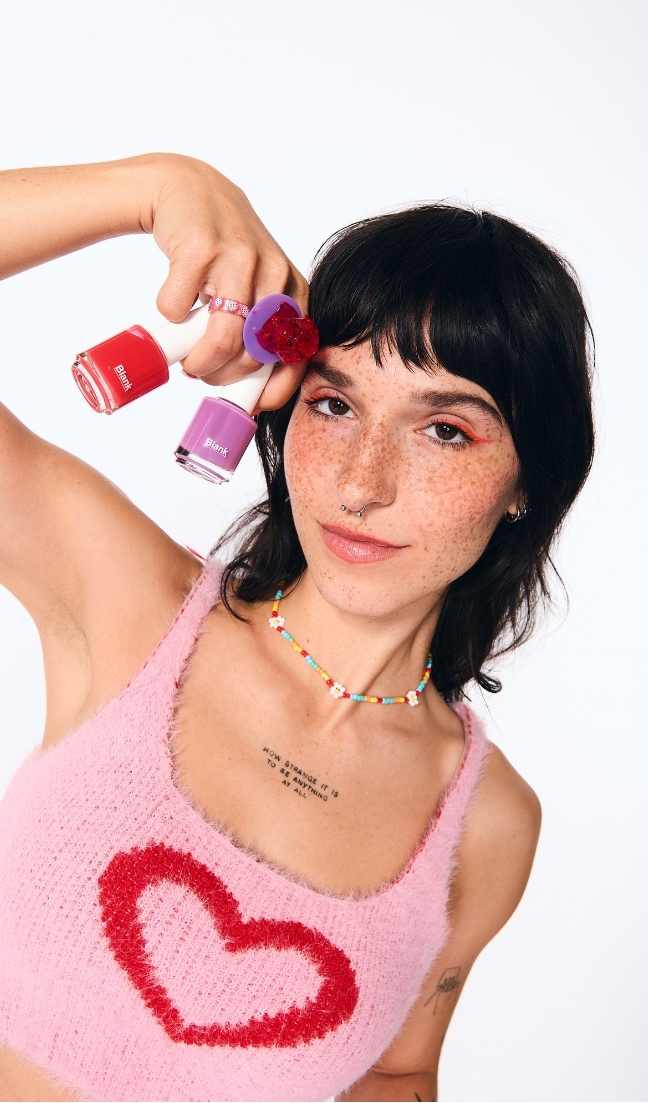 Blank Beauty campaign